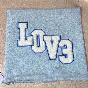 LOVE Pottery Barn NWT pillow zippered cover 16 x 16"